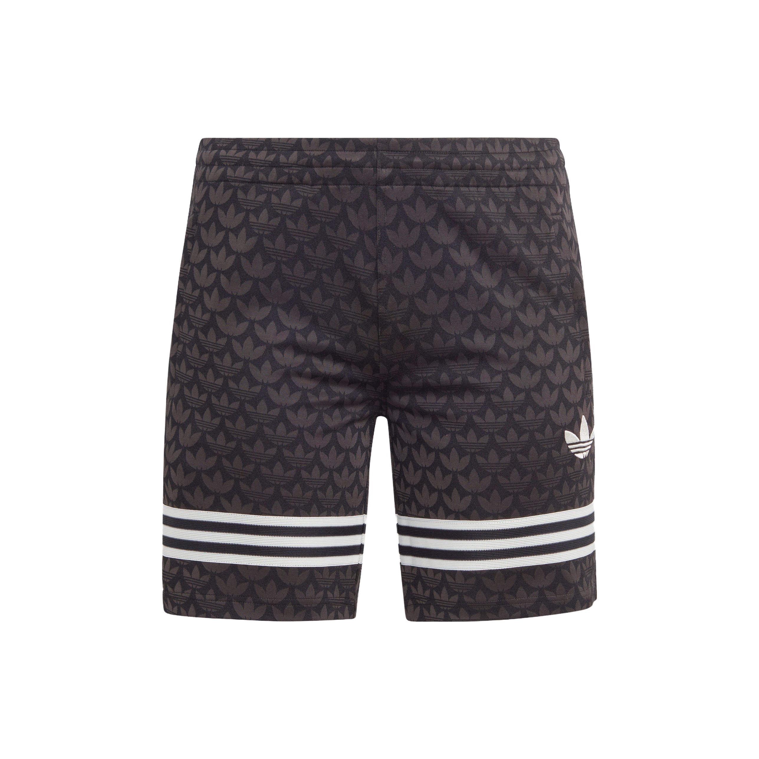 adidas Adicolor 70s Monogram Shorts Asia Sizing Black Men s IP6973 XS