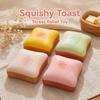 1 Stück Butter Toast Brot Squishy Spielzeug Stressabbau Weich Langsam Aufgehend Anti-Angst Sensorisch Fidget Erwachsene ADHS Simulation Entspannungsspiel