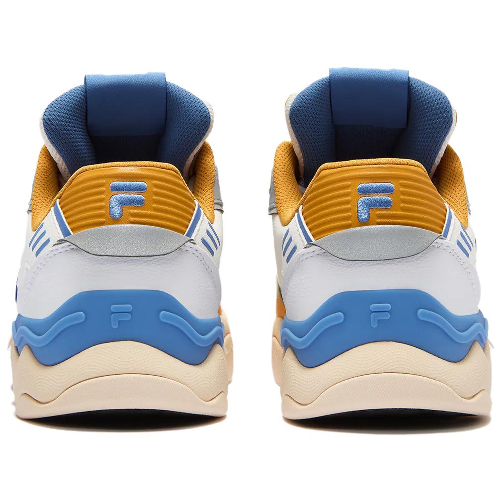 FILA Fusion Kick 2.0 Comfortable Versatile Durable Breathable Low-Top Skate Shoes Men sneaker White T12M432304FWG