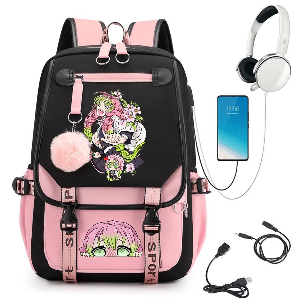 School Bag Large Capacity Travel Bag Animation Cartoon Printing Peripheral School Bag Computer Bag