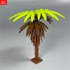 MOC Bricks Green Tree Series Construction Building Blocks Plant City Garden Street Lake View Park Jungle Christmas Toys For Kids