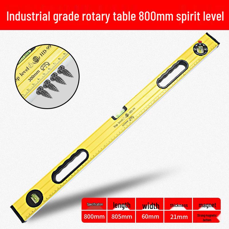 High Precision Magnetic Aluminum Spirit Level Tool