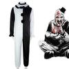 Terrifier Halloween Cosplay Clown Horror Role Play Adult Bodysuit Party Costume