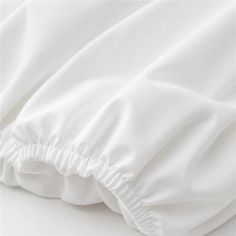 Hot Style Elastic Pocket Fluffy Flower Bud Skirt New Summer High Waist Lantern Black and White Pants Short Skirt