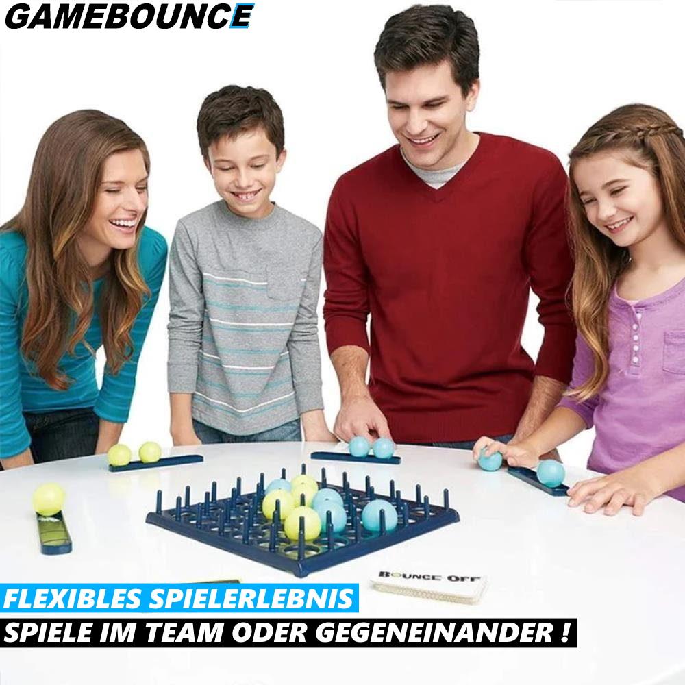 GAMEBOUNCE Party Game Drinking Game Board Game Off Bounce