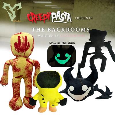 Inside The Backrooms Plush Toy Character Horror Game Anime Plushie Toys Children Birthday Christmas Gifts Popular Toy