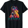 Cyberpunk anime meisje T-shirt(8)