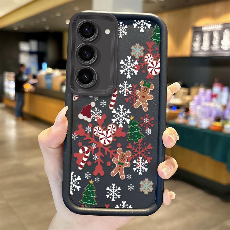 Christmas Pattern Phone Case For Samsung Galaxy A35 A34 A33 A32 5G A31 A30 A24 A23 A22 A16 A12 A06 A03 M55 Soft Shockproof Cover