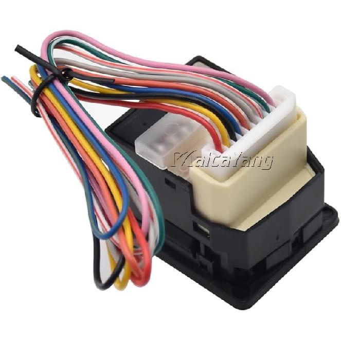 Power Auto Rear Mirror Folding Switch with Wire Harness 84872-52040 for Toyota Vios Rav4 Camry Scion Lexus