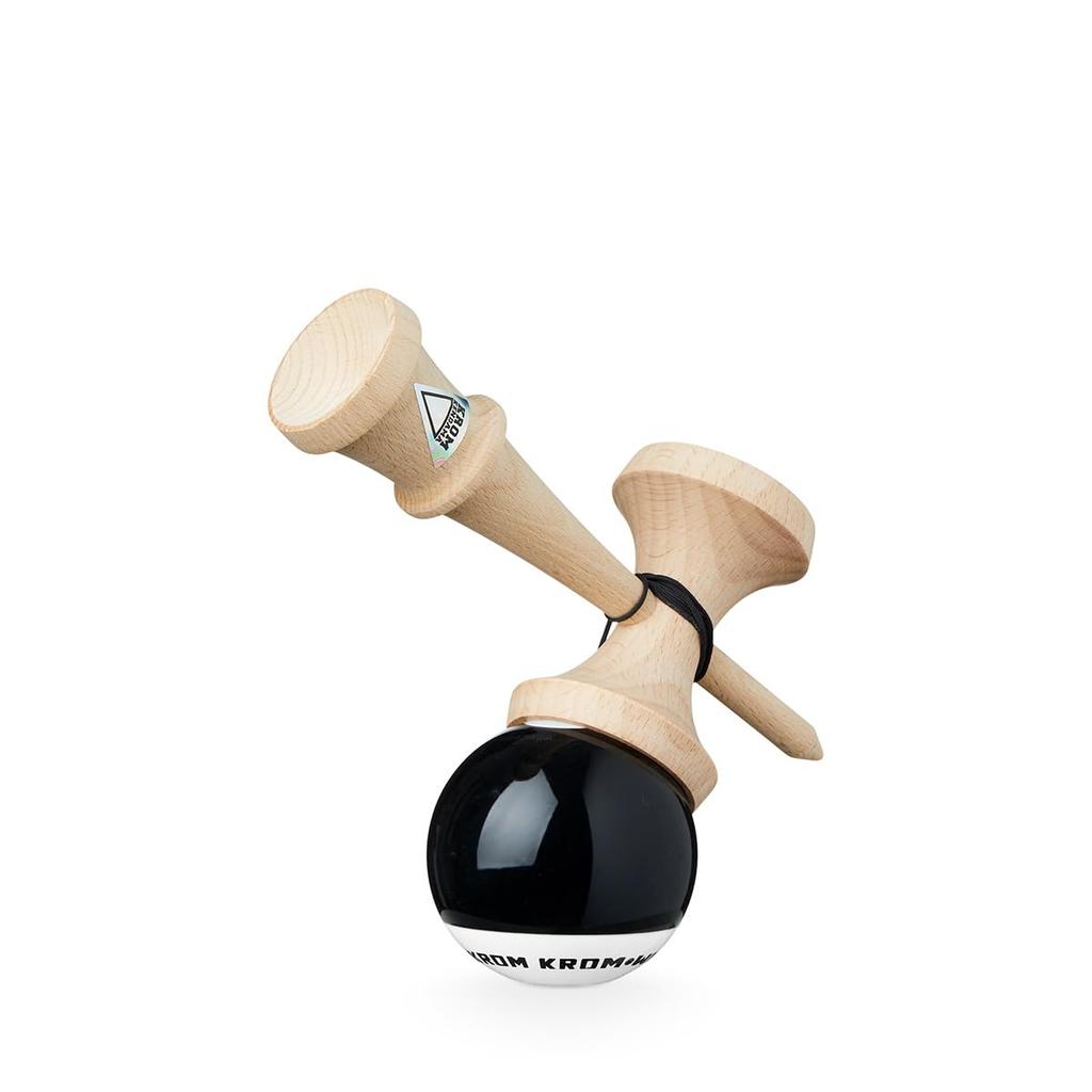 Kendama KROM POP Chrome Pop LOL Sticky Clear (Černá)