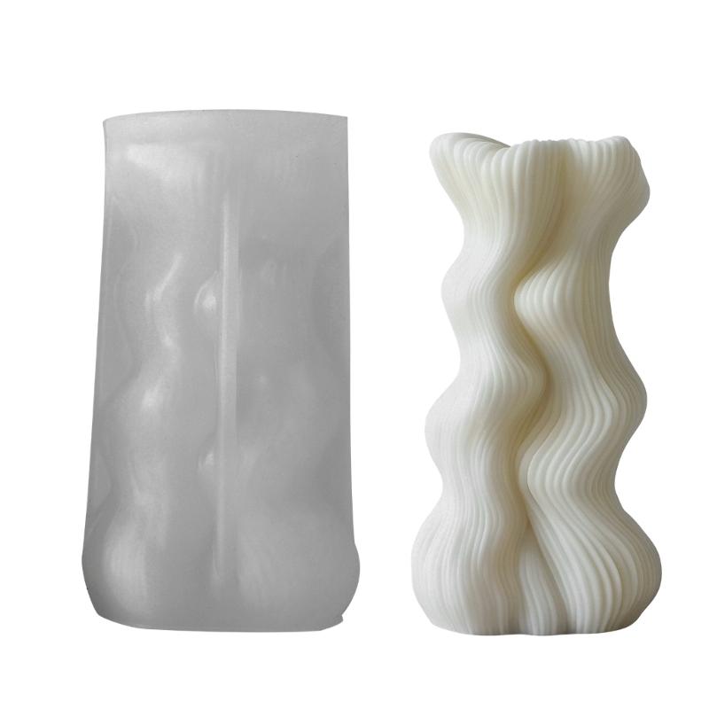 Геометрическая вращающаяся силиконовая форма для свечей Силиконовая форма для ароматических свечей для геометрических ароматических свечей DIY подарок