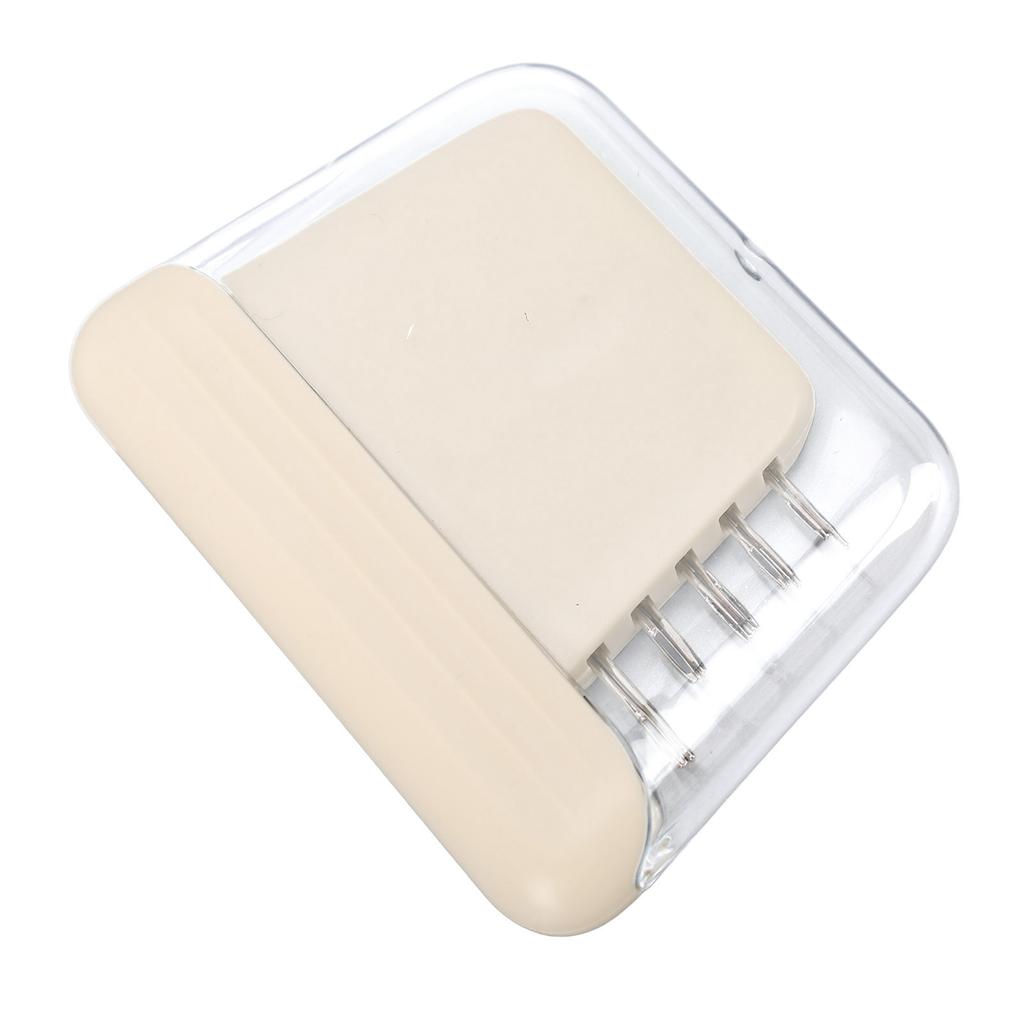 Magnetic Sewing Needle Case Portable Sewing Needle Storage Box with 10 Needles for Outdoor Projects