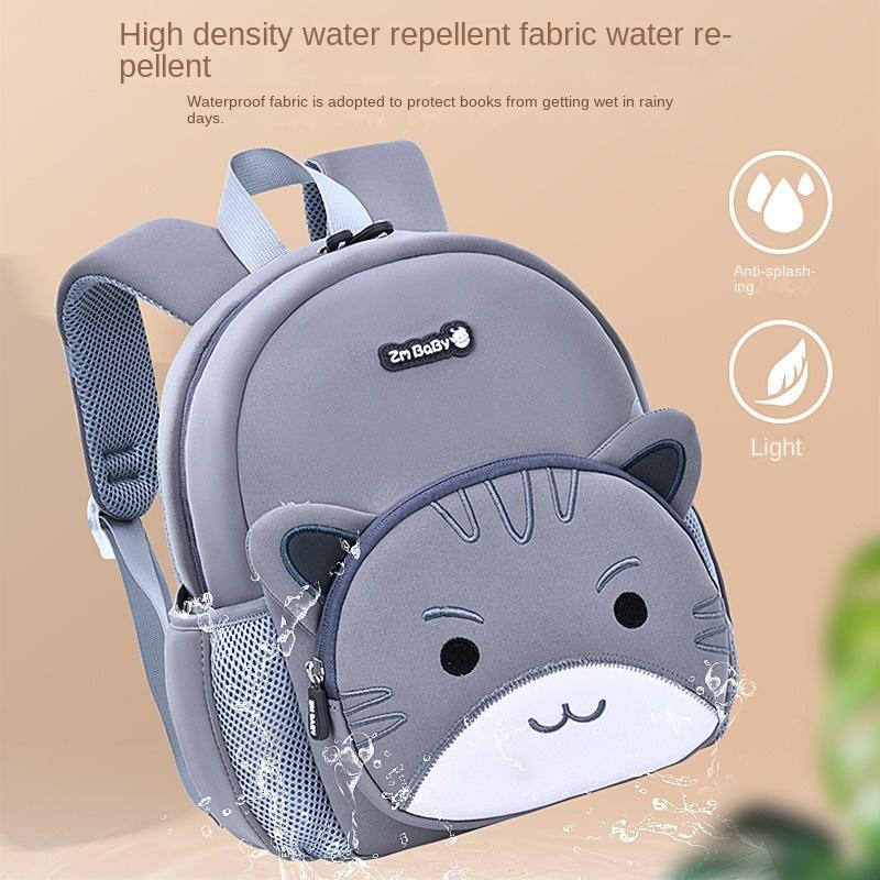 Children's Backpack Cartoon Animal Backpack Suitable For Children Aged 1-6 Waterproof and Breathable Soft Shoulder Strap