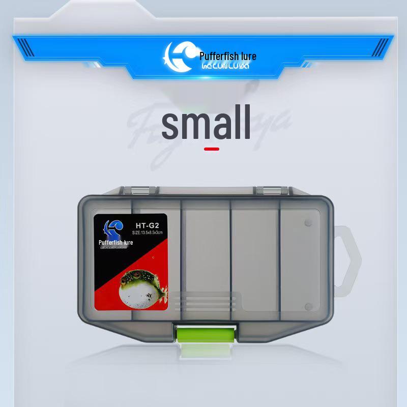 

Ящик для хранения рыболовных снастей: Односторонний органайзер для приманок для минноу, карандашей, воблеров, микро-приманок и аксессуаров Thunder Frog.