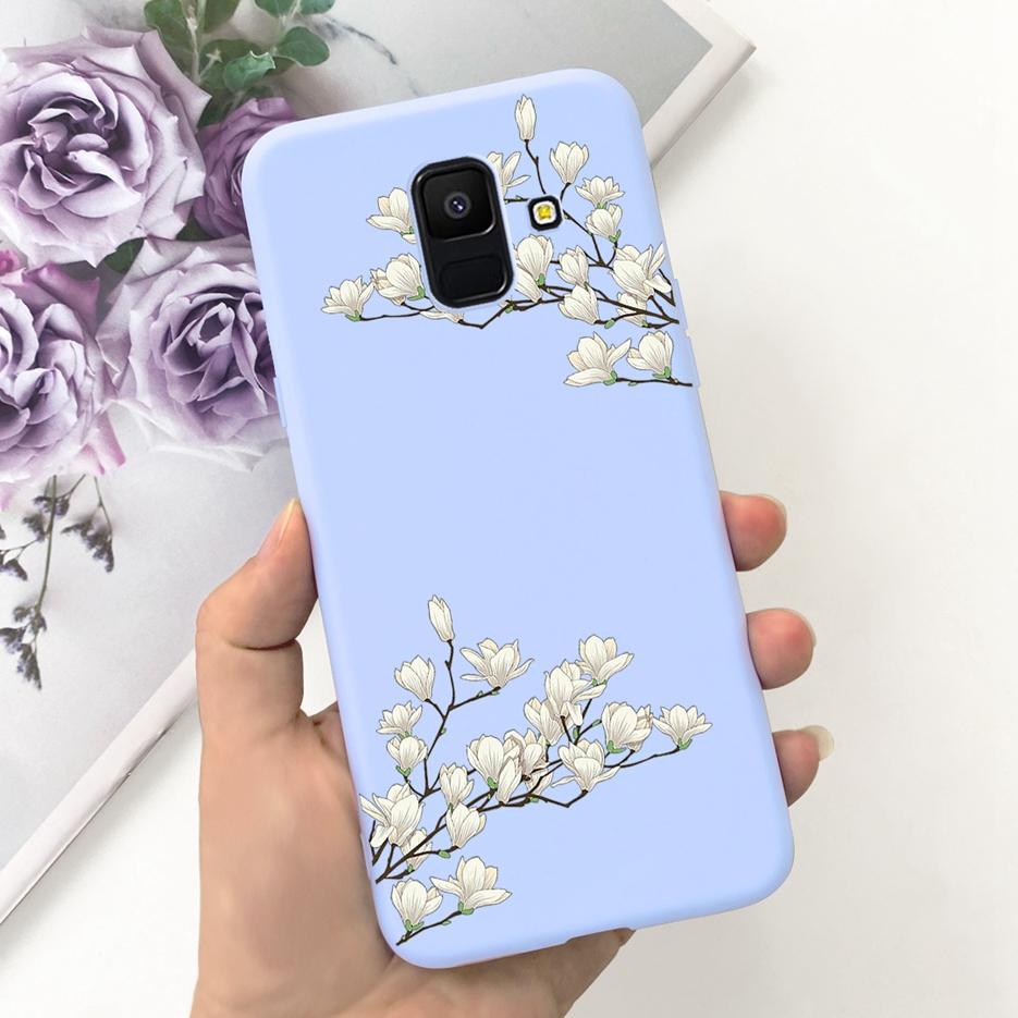 For Samsung Galaxy A6 2018 Case SM-A600F Cute Fashion Painted Cover Soft TPU Phone Case For Samsung A6 Plus A6+ 2018 A605F Shell