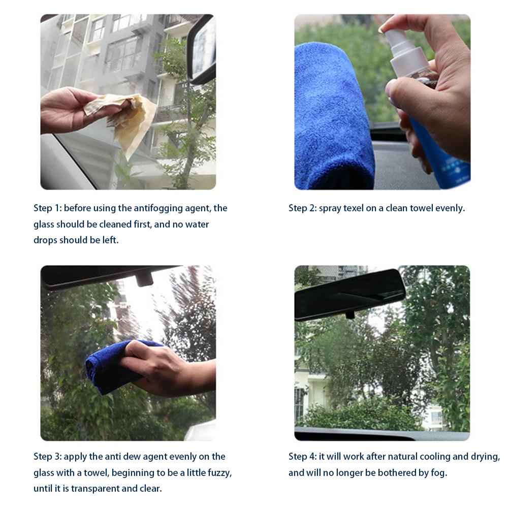 Anti Fog Spray for Glasses Lens Cleaner Spray Defogger for Eye Glasses Mirrors