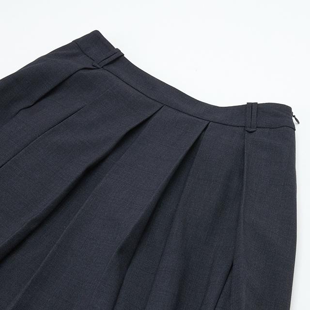 Rap Pleated Long Skirt Aq3Ws863