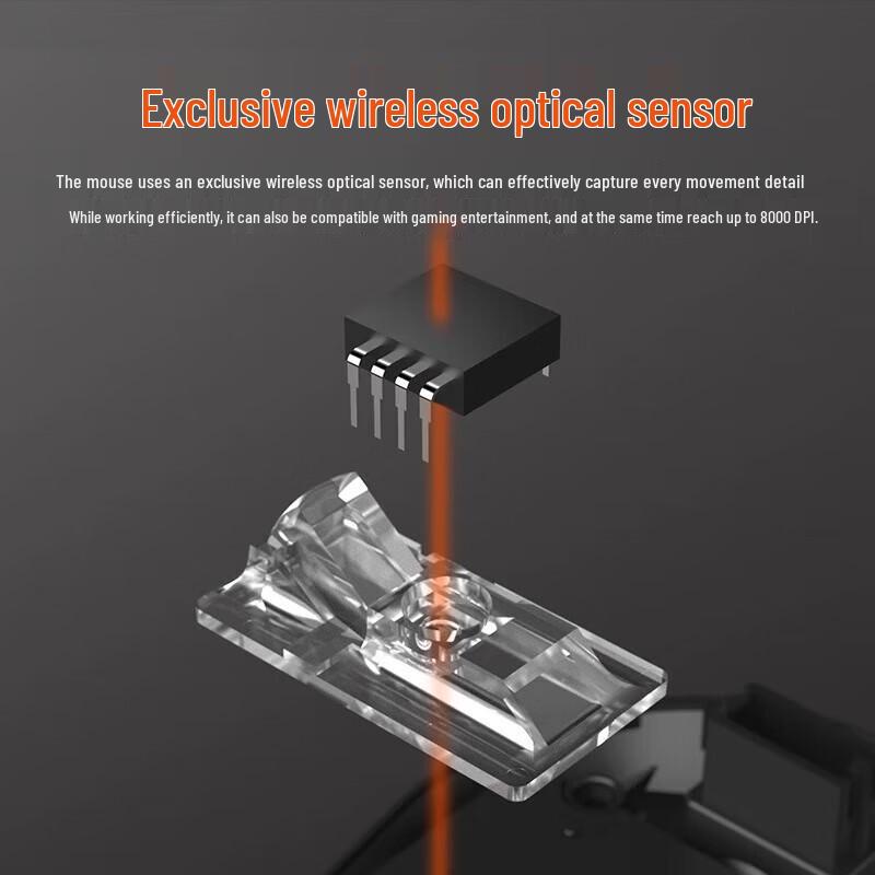 DAREU LM129 Tri-Mode RGB Lightweight Gaming Mouse