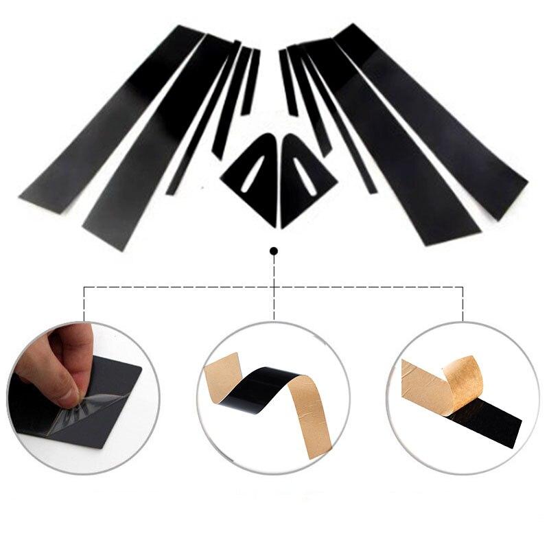 Car Pillar Posts Door Window Trim Cover Stickers Decal For Toyota Corolla 5-Door Hatchback 2019-2026 Auto Styling