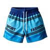 Women's Loose Fit Letter Print Beach Swim Shorts for Summer Sports Casual Wear
