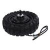 Silnik piasty koła 11 cali 36V do 72V Wysokiej mocy Opona próżniowa Elektryczny silnik z hamulcem tarczowym Zestaw do konwersji dla pojazdu terenowego