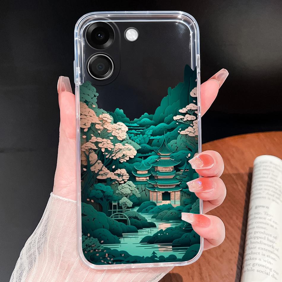 For Poco X8 Pro Max 5G Phone Case Leisure Style Soft Cover Transparent Silicone Funda For Poco X 8 Lightweight Anti Drop Bumper