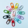1Pcs Mix Candy Color Snap Rotating Lobster Clasp Hooks Metal Plated Diy Jewelry Making Accessories For Keychain Handbags