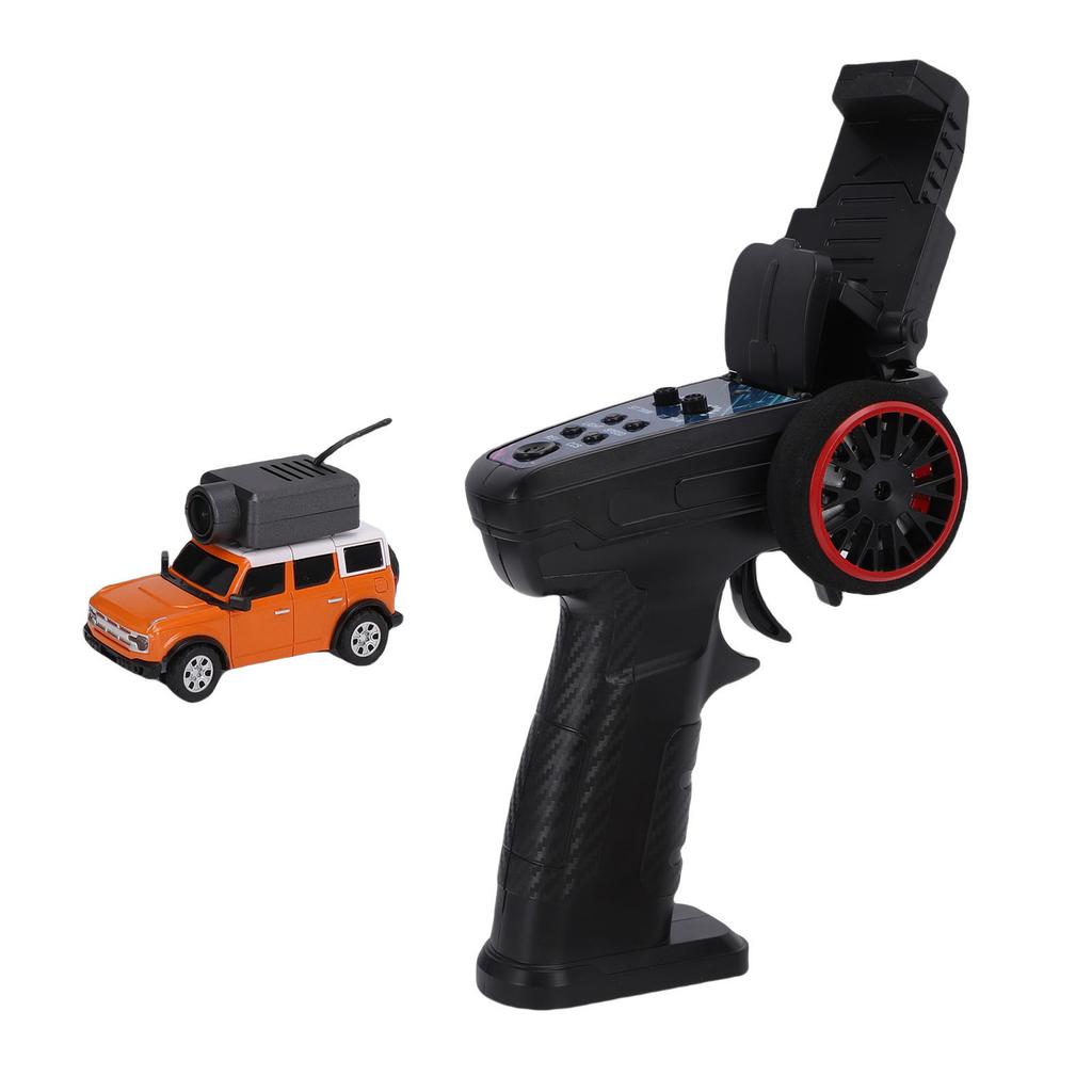 2.4Ghz RC Car 1:64 Remote Control Drift Car with HD Camera APP Connection Self Stabilizing 3 Speed Control for Indoor Outdoor