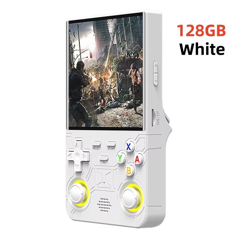 Console per videogiochi portatile retrò R36 Ultra Schermo IPS 128GB Giochi Lettore tascabile portatile Sistema Linux R36S R36 PRO
