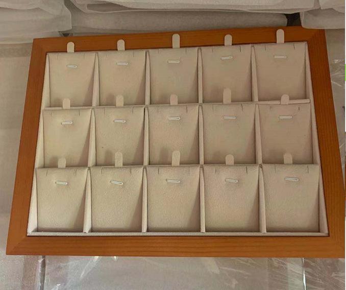 Schmucktablett Ring Ohrringe Display Requisiten Anhänger Armband Organizer Schaukasten Tablett Halskette Schmuck Aufbewahrung Display für Juwelier Ornamente Accessoires
