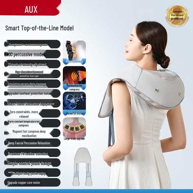

Aux GL-4 Tapping Shoulder and Neck Massager Shawl