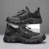 Fashion Outdoor Breathable Mens Casual Shoes Comfortable Summer Beach Shoes Business Soft Mesh Shoes Sandals Leisure Walk Male Sneaker