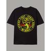 Men's Cobra Kai Strike First No Mercy T-Shirt - Iconic Print Tee Suitable for Fan Events & Casual Attire - Breathable Round Neck Casual Wear, Machine