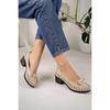 Women's Genuine Leather Low Heeled Casual Comfortable Summer Shoes