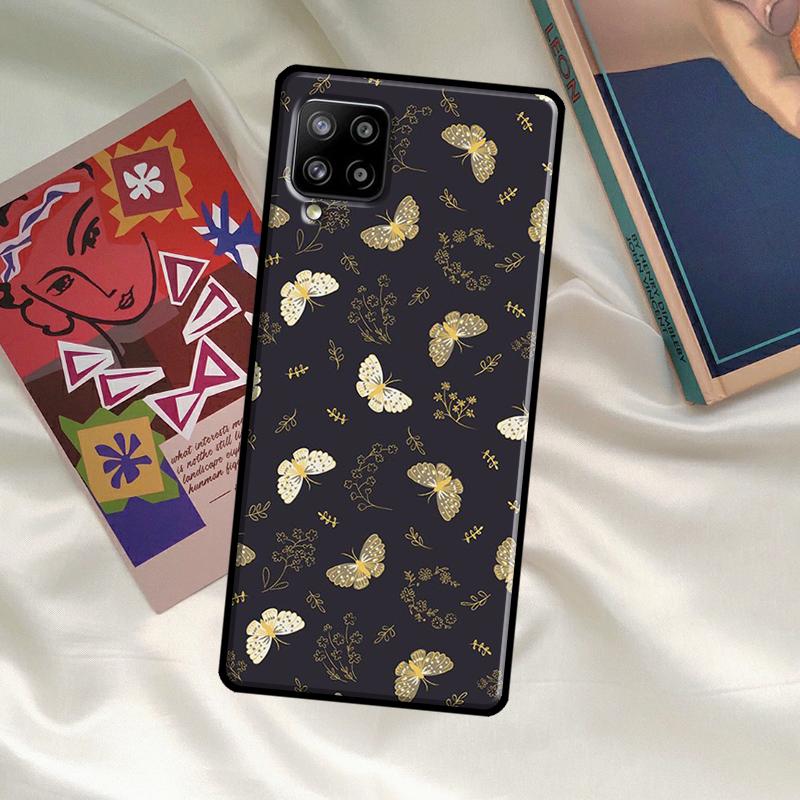 Luxury Butterfly Case For Samsung Galaxy A54 A06 A05 A16 A26 A36 A56 A53 A32 A52 A33 A13 A55 A35 A15 A14 A34