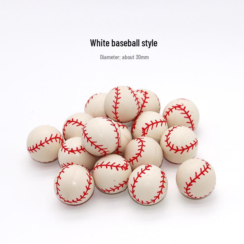 No. 32 Assorted Rubber Bouncy Balls - 100-Piece Toy Set