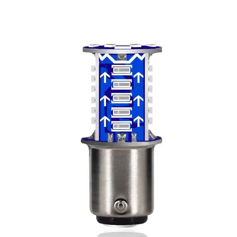 

Светодиодные стоп-сигналы для мотоцикла, автомобиля, универсальные 1157, яркие фары-прожекторы для движения, сигнальная лампа 360 градусов, запчасти для мотоцикла