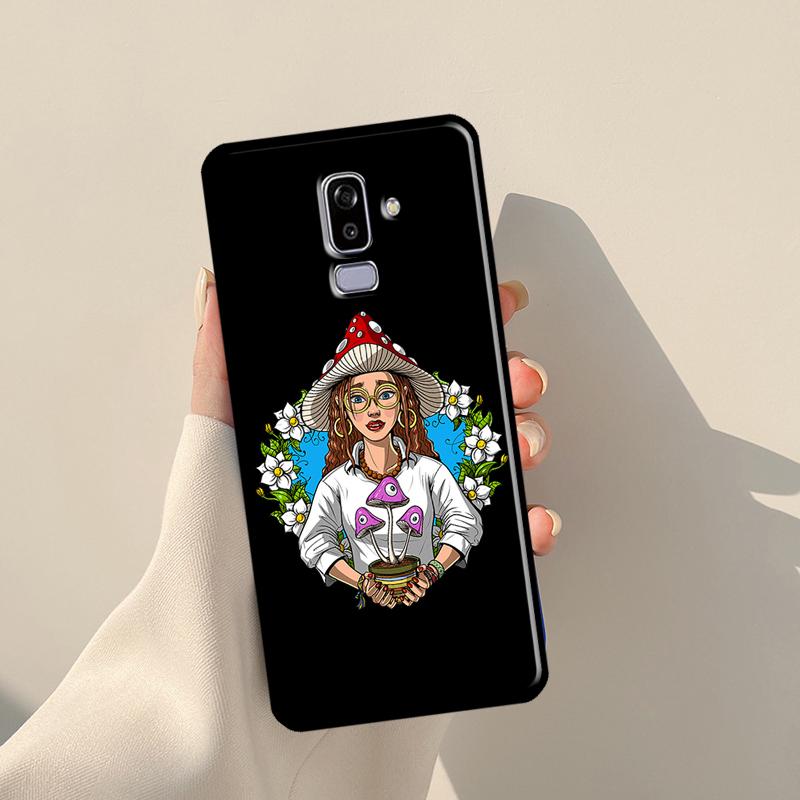 

Грибы Хиппи волшебный гриб для Samsung J3 J5 J7 J510 J310 J330 J710 J730 J1 A3 A5 2016 2017 J4 J6 Plus J8 2018 чехол A7 2018 - A750