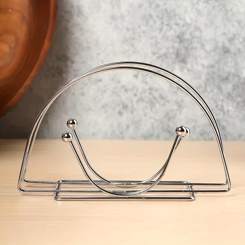 1pcs Vertical Paper Towel Rack - Stylish and Convenient Napkin Holder for Hotels, Restaurants, and Coffee Shops - Easy To Use Metal Napkin Paper Clip