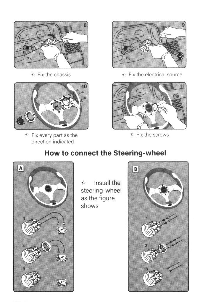 D-shaped Drift Car Racing Steering Wheel, Low Grip Steering Wheel That Also Serves As a Normal Position,