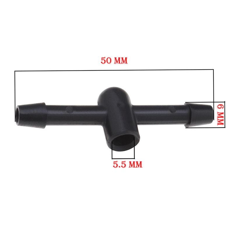 Windscreen Wiper Washer Hose T Connector For Ford Focus MK3 Mondeo 2007- SMax Fusion 2002- Galaxy KA Fiesta 3M5117A601AA 1300699