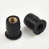 Replacement Windshield Nut Parts Anodized Aluminum Accessories Motorcycle Rubber