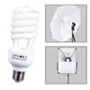 4 Pieces 45W 5500K High Brightness Photography Daylight Fluorescent Lighting Bulbs E27 Soft Box Photography Base AC 220V