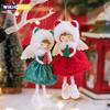 Cute Girl Angel Christmas Pendant Xmas Tree Hanging Ornaments Christmas Decorations For Home Christmas Dolls Kids Gift Navidad