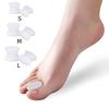 1 Pair Orthopedic Adjuster Big Toe Separator Orthotics Protector Bones Overlapping Pedicure Hallux Valgus Adjuster Feet Care