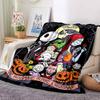 1 szt. Koc The Nightmare Before Christmas Miękki i Wygodny Codzienny Ciepły Kemping Podróż Boże Narodzenie Halloween Prezent Xmas M924227