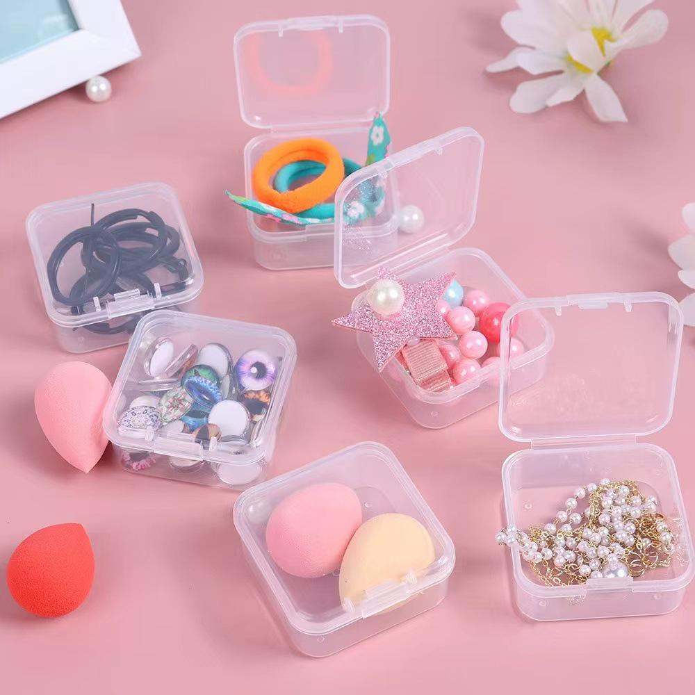 Transparent Multi-Grid Storage Box for DIY, Electronics & Jewelry