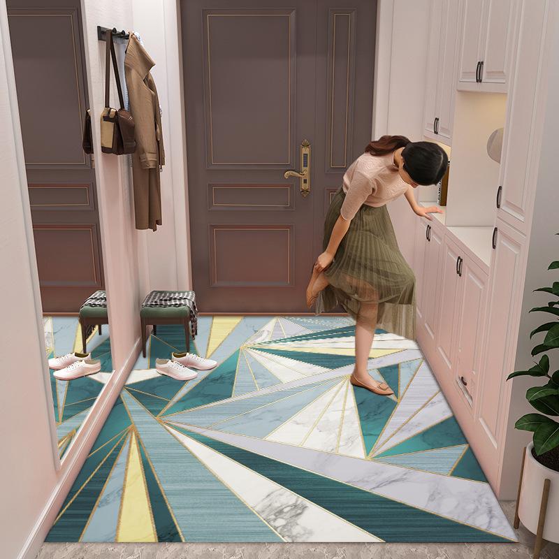 Heim Fußmatte Tür Schmutzabweisender Teppich Schlafzimmer Bettseite Pflegeleicht Wohnzimmer Badezimmer Fußmatte