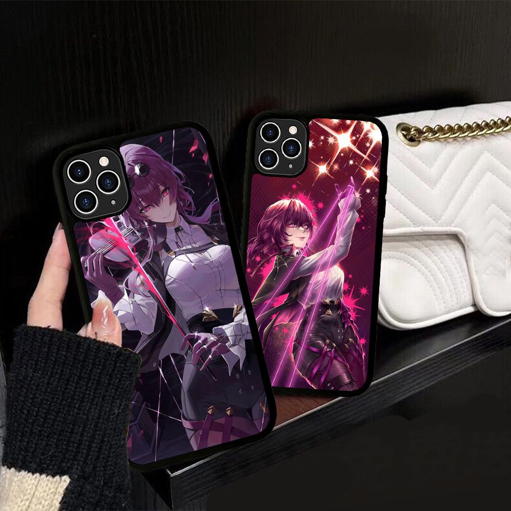 Anime Kafka Phone Case Silicone PC+TPU For For IPhone 11 12 13 14 15 16 Plus Pro Max Cover