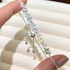Adjustable Shiny Star Bracelet Colorful Zircon Crystal Wrist Jewelry for Women Graduation Gift